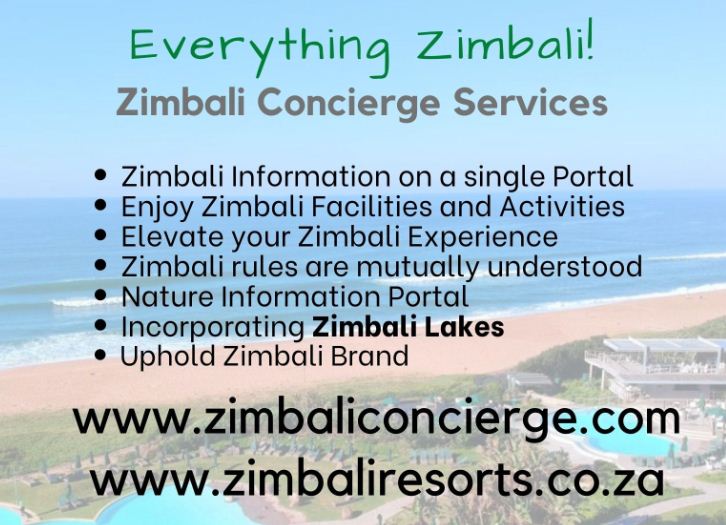 Zimbali Concierge Broucher